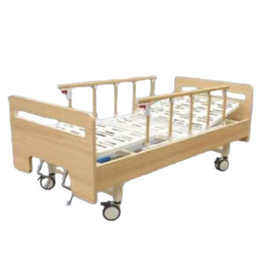 Wood Two Functions Manual Home Care Bed